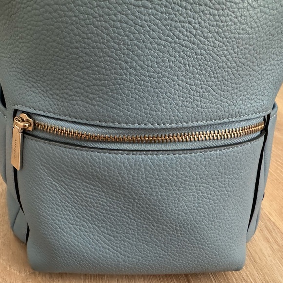 Kate Spade Blue Leather Backpack - Picture 3 of 16